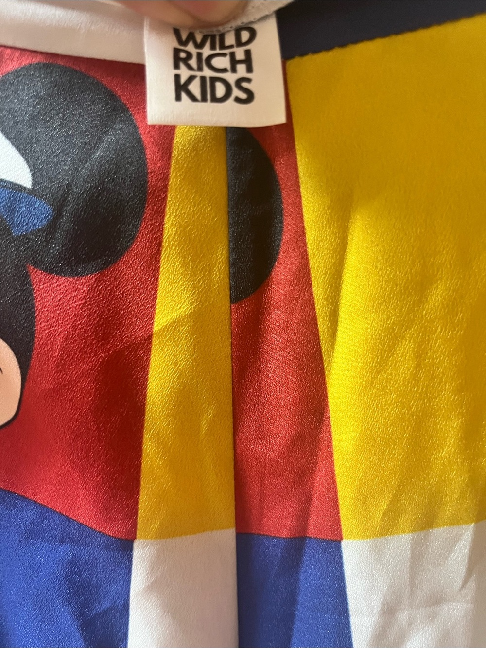 Disney Mickey Mouse Nautical Wide-Leg Pants - Blue/Red/Yellow - Picture 3 of 4
